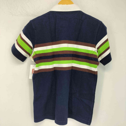 バーバリアン BARBARIAN ボーダー S/S ラガーシャツ メンズ JPN:XS